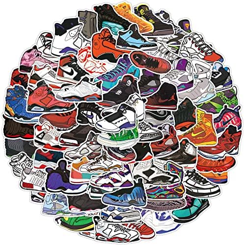 Adesivos de tênis de sapatos de basquete verbais
