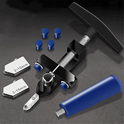 ZKG 2 em 1 de alta resistência Cretador de cerâmica portátil Cutter de vidro Cuttador de vidro Cutter Cutter Cutting