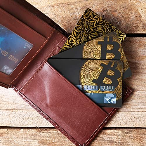 Adesivo de pele do cartão de estúdio HK Bitcoin para EBT, chave, transporte, crédito, clem