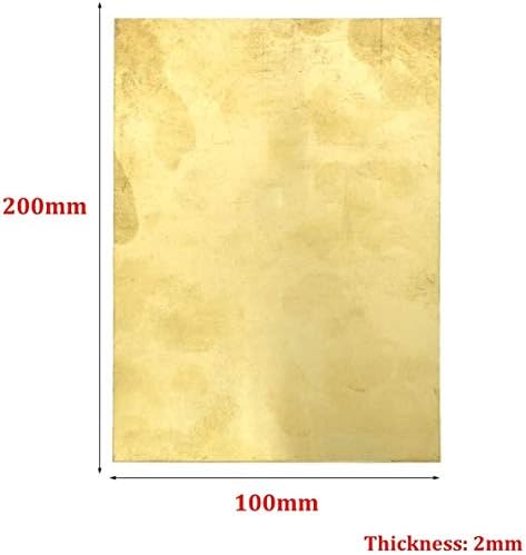 Nianxinn Copper Gravura Placa Folhas de cobre viáveis ​​para jóias, artesanato, reparos, esmaltação, folha de cobre elétrico