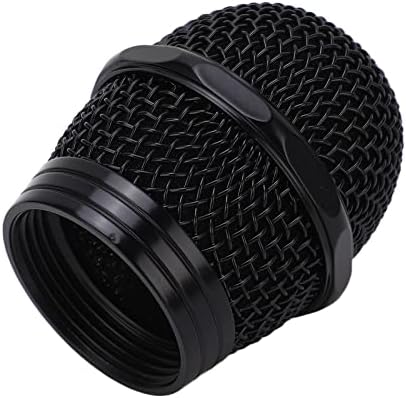 Tampa de malha de microfone, tipo de malha de cabeceira de microfone do tipo espiral Frea padrão preto para acessórios para