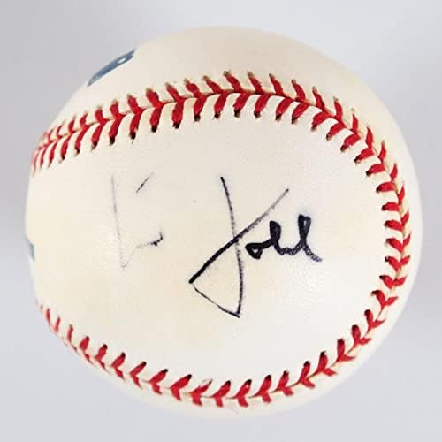 Helmut Kohl assinou o chanceler de beisebol da Alemanha Ocidental - Coa JSA - Bolalls autografados