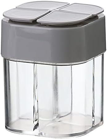 Organizadores de recipientes de acrílico 1 em combinação de vedação de garrafas à prova de tanques de plástico 4 cozinha 4 cozinha