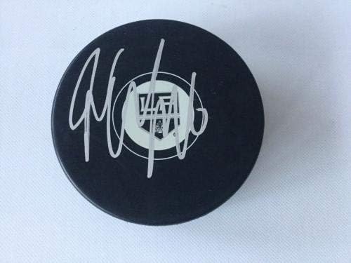 Jake Muzzin assinou autografado La Los Angeles Kings Hockey Puck PSA DNA CoA A - Pucks de NHL autografados