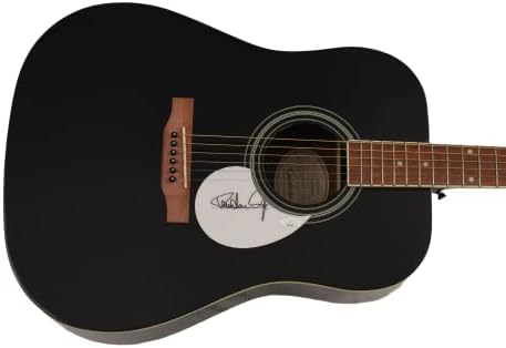 Paul Stanley assinou autógrafo em tamanho grande Gibson Epiphone Guitar Guitar w/ James Spence Autenticação JSA Coa - The