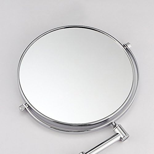 Neochy 1x / espelho cosmético de ampliação, espelho de maquiagem redonda do banheiro-giro de 360 ​​graus, dupla face, montado