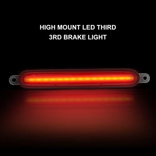 Voilamart High Mount LED Terceira substituição da lâmpada traseira do 3º freio para 2008- Mitsubishi lancer/lancer evo/lancer