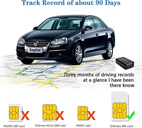 Rastreador GPS para veículos, Mini GPS magnético Localizador de carros em tempo real, dispositivo de rastreamento de micro GPS, cobertura global completa GSM LONGBY GSM GPS Rastreador para veículo, carro, localização da pessoa. Sem assinatura