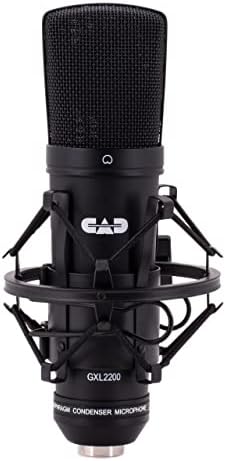 CAD AUDIO CAD GXL2200 Microfone condensador cardióide, acabamento de champanhe