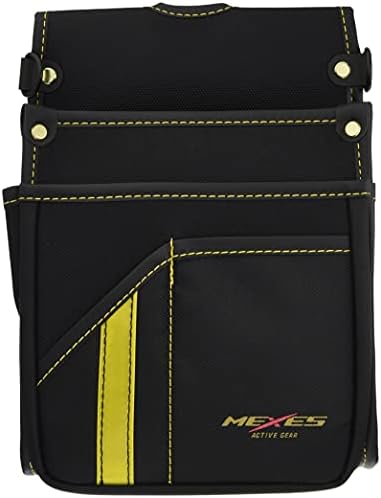 MEXES ME-023 Saco de cintura eletricista, 3 níveis, bolso interior
