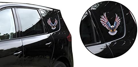 Bald Eagle American Flag Stick/Decals - 6 x 6,75 POLE