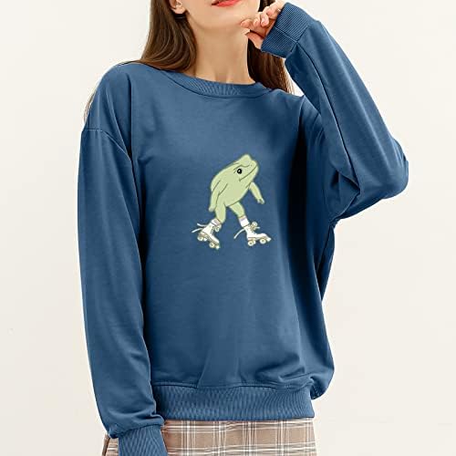 Cute Sweatshirt para meninas adolescentes kawaii capuz de enxertos enormes estampas estéticas estampas de estampa