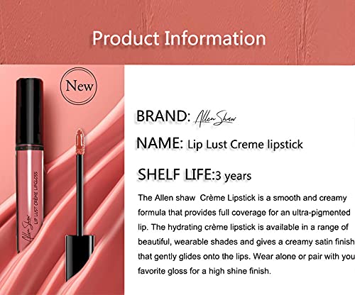 Spestyle Cream Lip Color Lipstick Lip Glaze Maquiagem de beleza - Fórmula cremosa e hidratante para lábios perfeitamente hidratados