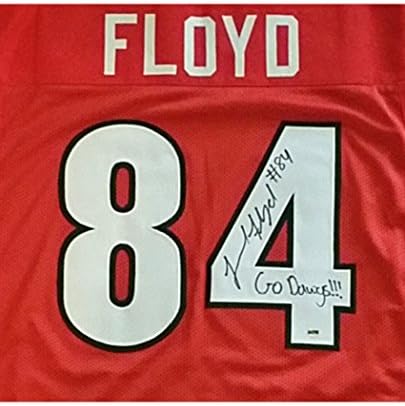 Leonard Floyd Georgia Bulldogs Autografed Custom Jersey W CoA