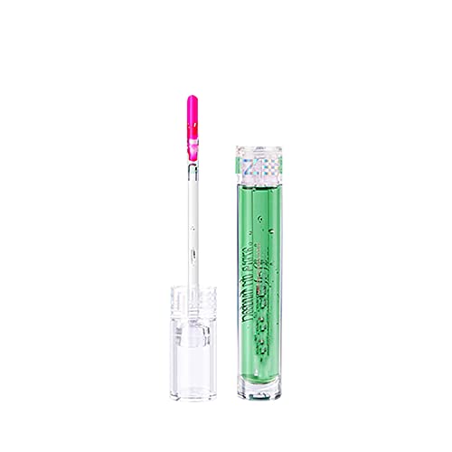 Lip Gloss hidratante brilhante non stick long during fornece a cor máxima desliza sobre bolhas 4ml Clear Gloss