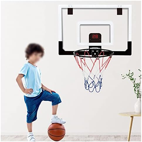 Volto de basquete de parede, goleador eletrônico com som fácil de desapegar, economiza espaço.