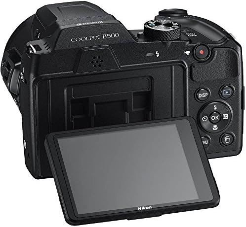 Nikon Coolpix B500 16MP 40X Câmera digital de zoom óptico 32 GB inclui câmera, bolsa, cartão de memória de 32 GB, leitor, carteira, baterias AA + carregador, cabo HDMI, tripé, pano de câmera de praia e muito mais