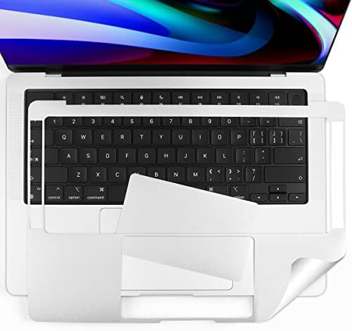 Batianda Palm Rest Tampa de laptop Skin Compatível com MacBook Pro Modelo A2442 2021 Release M1 Pro /M1 Max Palm de corpo inteiro