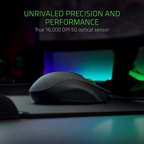 Razer Naga Trinity - Chroma Gaming Mouse Placas laterais intercambiáveis ​​- Até 19 botões programáveis