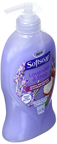 Softsoap hidratante profundamente sabonete líquido, manteiga de karité, lavanda, 11,25 fl oz