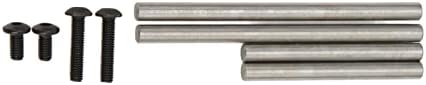 Armas de suspensão traseira RC, precisão da usinagem CNC de liga de alumínio 1 par de armas de suspensão traseira