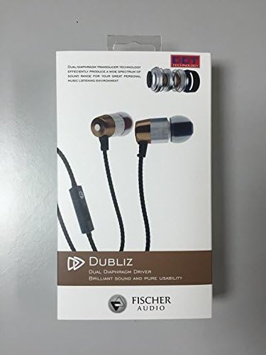 Fischer Audio Dubliz Dual Diafragma com microfone em linha