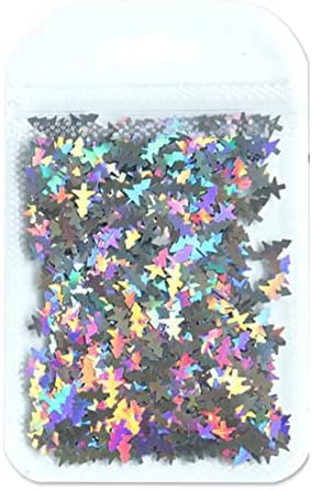 2G Snowflakes de lantejoulas de litter flocos de decoração holográfica de flocos de neve design design de manicure diy acessórios, lssds-1