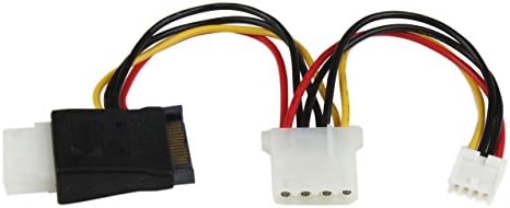 Startech.com LP4 para adaptador de cabo de alimentação SATA com energia flexível