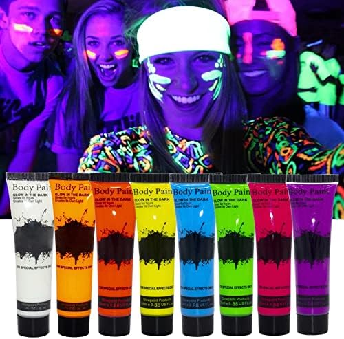 Vefsu luminoso face corporal tinta corpo tubos