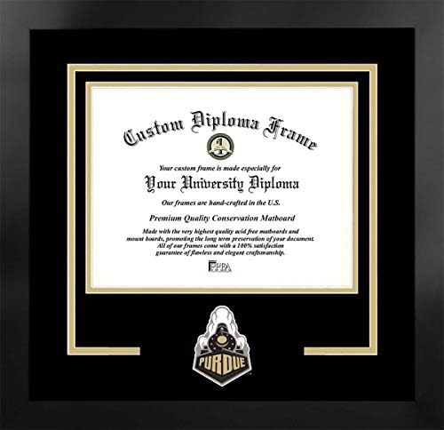 Imagens do campus NCAA UNISISEX Spirit Diploma Manhattan Black Frame com litografia bônus