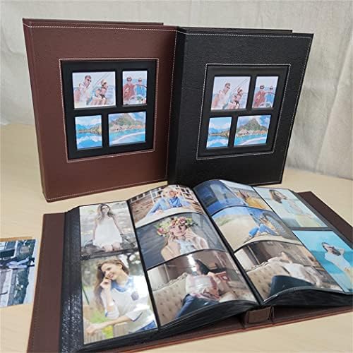 XJJZS Álbum de inserção de 6 polegadas 600 Fotos de 6 polegadas Coleção de álbuns de grande capacidade, álbum