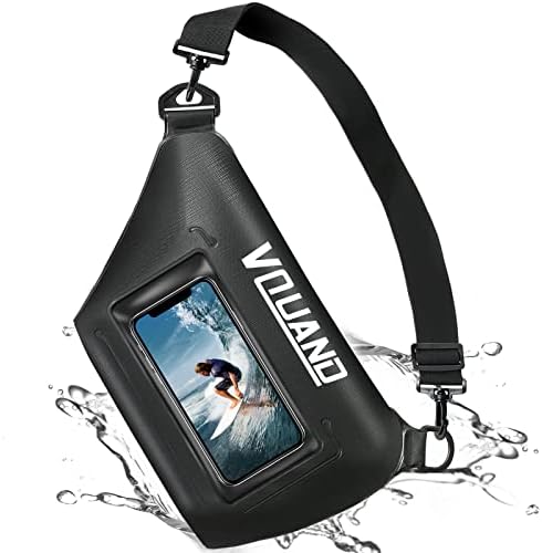 Bolsa impermeável, tela de bolsa impermeável Vquand Touch Touch sensível à prova d'água de fã de fã de placa para andar