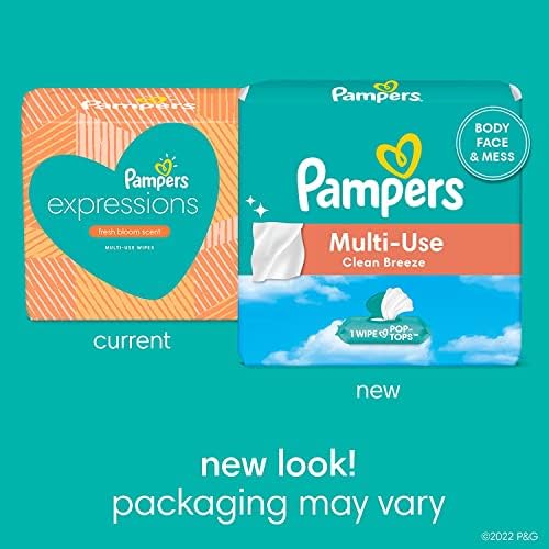 Pampers Baby Wipes Breeze MultipuSt Breeze 9x Packs pop 504 contagem