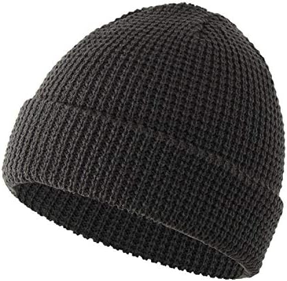 Casa preferir chapéu de inverno masculino malha de acrílico gorro quente gorro de crânio