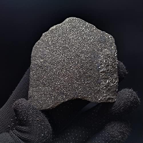 240 g Pedra de pirita genuína - natural, brilhante e brilhante
