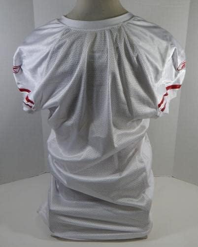 2009 San Francisco 49ers Blank Game emitiu White Jersey Reebok 50 DP24091 - Jerseys de Jerseys usados ​​da NFL não assinada