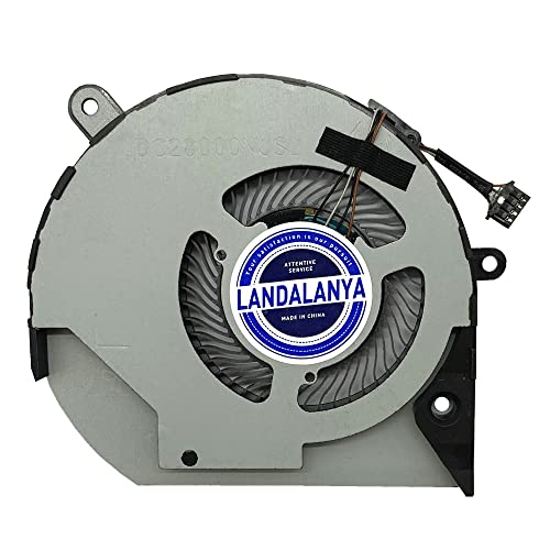 Landalanya Substituição Novo ventilador de resfriamento da CPU para Dell Precision 3540 3550 M3540 Latitude 5510 Série 06t7hn 0G8RWX