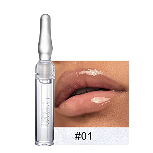 Amostras de beleza de luxo Óleos Lip hidratante Esmalte Pequeno Lip Lip Oil Gloss of Transparent Gloss Hidration e