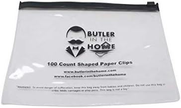 Butler na casa Clipes de papel em forma de porco É ótimo para coletores de clipes de papel ou presente de escritório - vem em lata