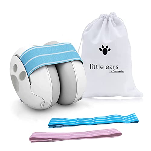 Fones de ouvido com cancelamento de ruído para bebês ， Proteção de bebê de proteção de orelha de orelhas para recém-nascidos bebês