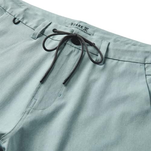 Roark Mens Explorer Adventure Shorts, Alongamento de 4 vias e poliéster de secagem rápida