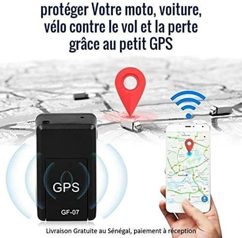 Localizador de GPS para veículos, localizador de mini GPS magnético, atualização do Mini GPS Localizador de GPS-AI Redução de ruído inteligente, localizador de GPS para carro, pessoa, animal de estimação, coisas