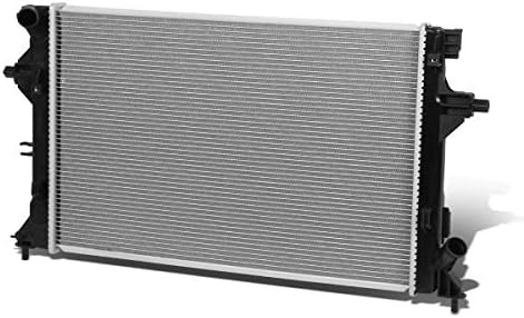 DPI 13609 Style Factory Radiator de resfriamento de 1 fileira compatível com Elantra/Elantra GT 2.0L em/mt 16-19, núcleo de alumínio