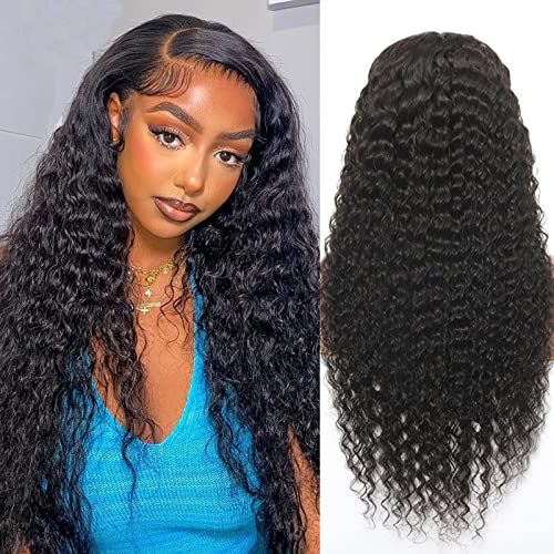 13x4 perucas dianteiras retas de renda cabelos sintéticos para mulheres negras, seda sintética de peruca de fibra de fibra de fibra de calor de fibra de fibra de calor de 26 polegadas