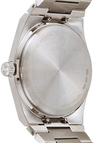 Tissot Unissex Prx 35mm 316L Caixa de aço inoxidável Relógio de quartzo, cinza, aço inoxidável, 11