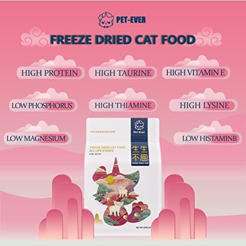 Alimentos para gatos crus de gato seco e congelados de todos