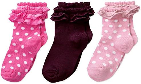 Country Kids firms 'Pima Ruffle Baby Sock 3 PR