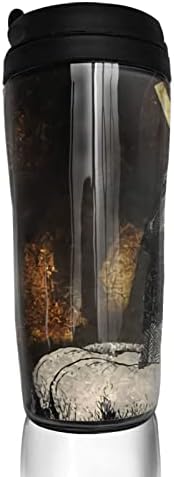 Lorna Shore Coffee Cups de aço inoxidável isolada com tampa de garrafa de vácuo de parede dupla caneca para unissex
