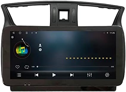 WOSTOKE 10.33 QLED/IPS 1600X720 Creca de toque Carplay & Android Auto Android Autoradio Navigação de carro Estéreo Multimedia Player GPS Radio DSP Forn1ssan Sylphy 2012-2021