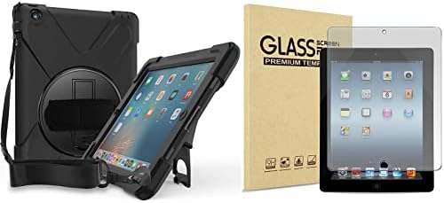 Pacote de tampa pesada robusta do Procase com protetor de tela fosco para iPad 2/ iPad 3/ iPad 4 Old Model
